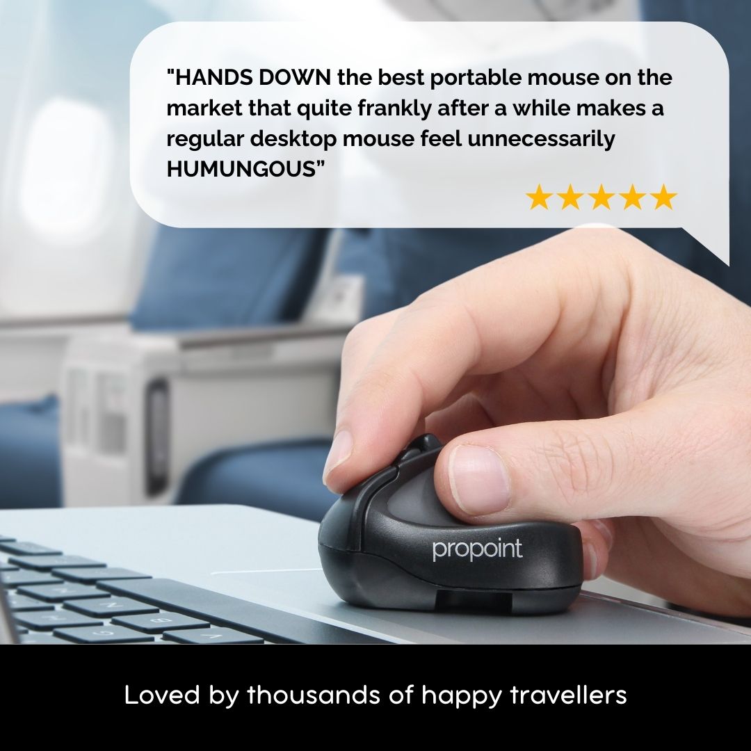 Swiftpoint ProPoint: Ergonomic Wireless Mouse and Presentation Clicker