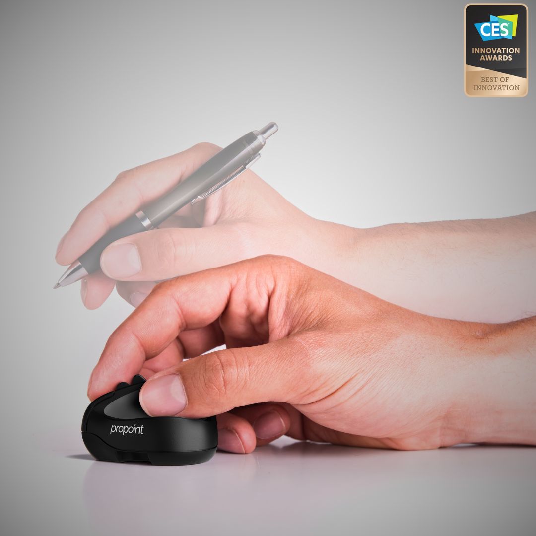 Single Point Mouse Swiftpoint ProPoint: Ergonomic Wireless Mouse and Presentation Clicker