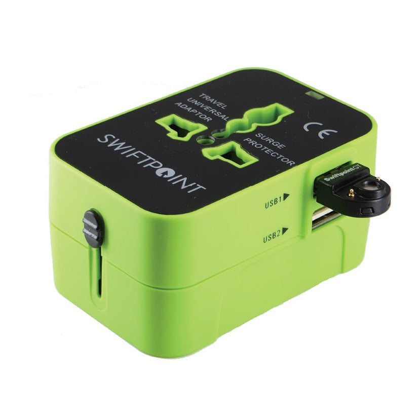 Travel Adapter with Dual USB Charger